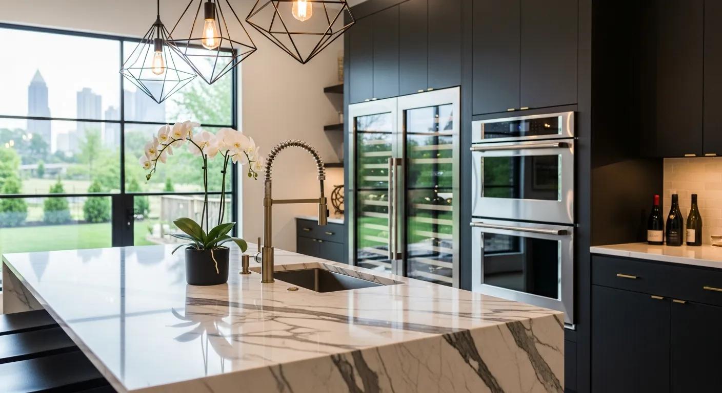 Luxury kitchen features for Atlanta homes